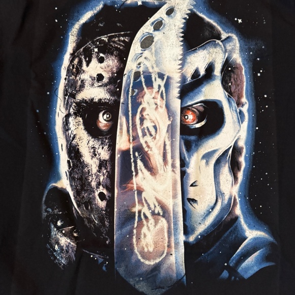 Evil Vice x Halloween Jason X T-Shirt Black Short Sleeve Size XL NWT - Picture 2 of 6